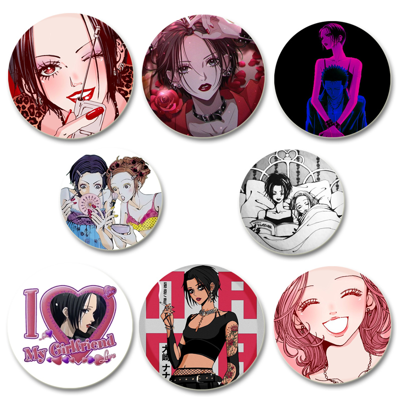 Nana Anime Merchandise - Anime Nana Osaki Ai Yazawa Emaille