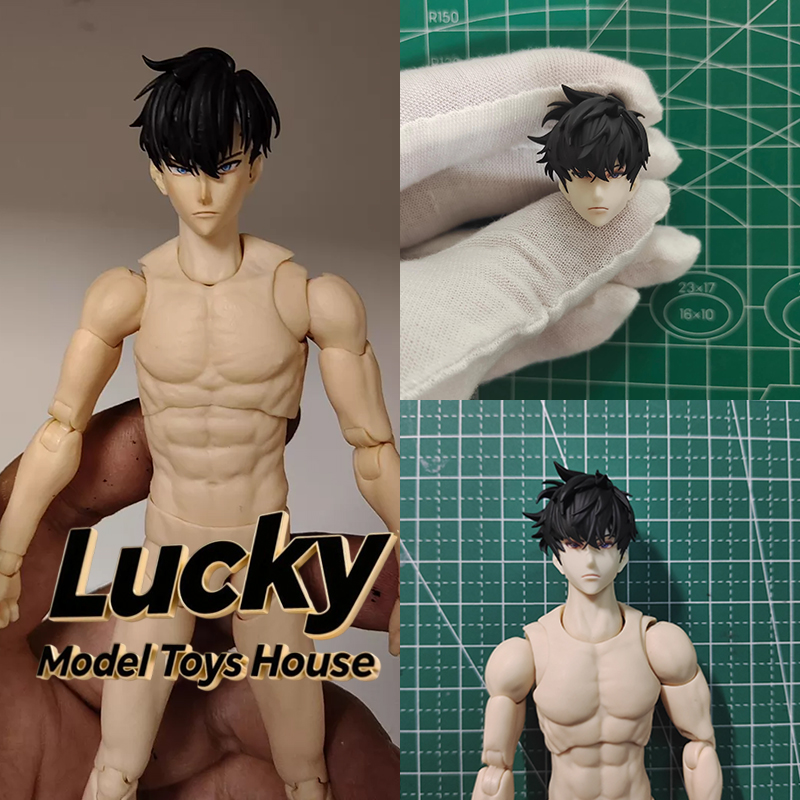 Anime Merchandise Solo Leveling - 1/12 Sung Jinwoo Man Figuur Geschilderd