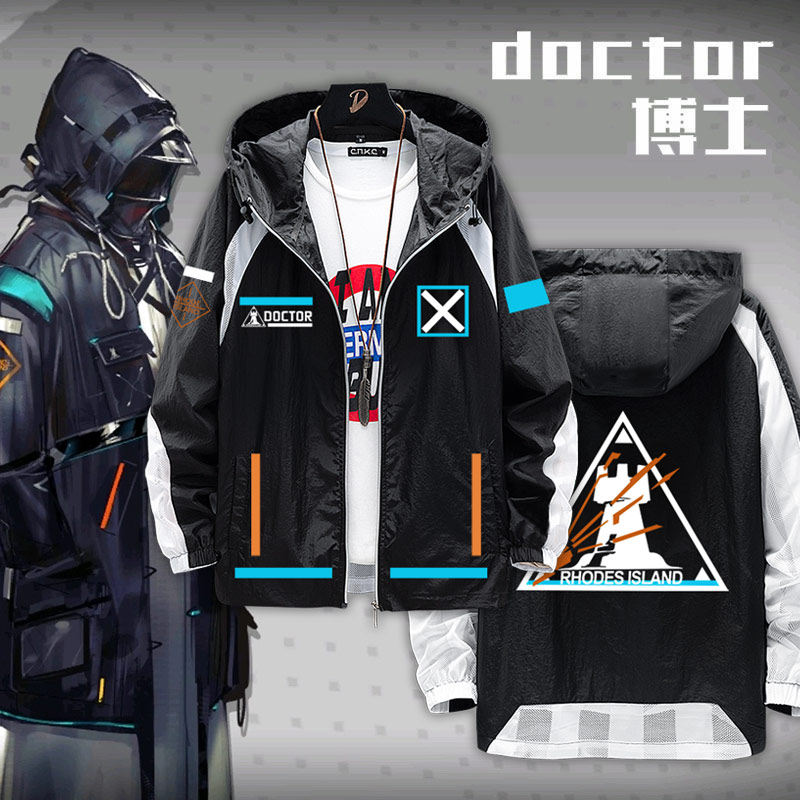 Anime Merchandise Jacket - Game Arknights Anime merchandise Dokterskleding voor