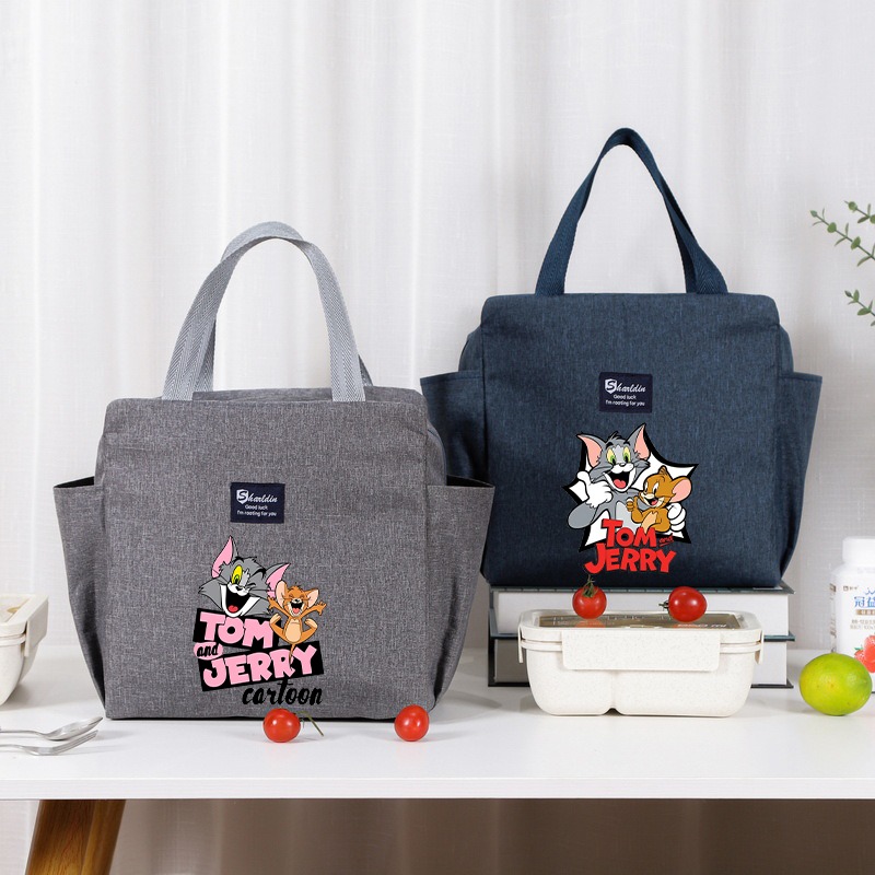 Anime Tote Bag - Tom en Jerry Lunchtas met grote