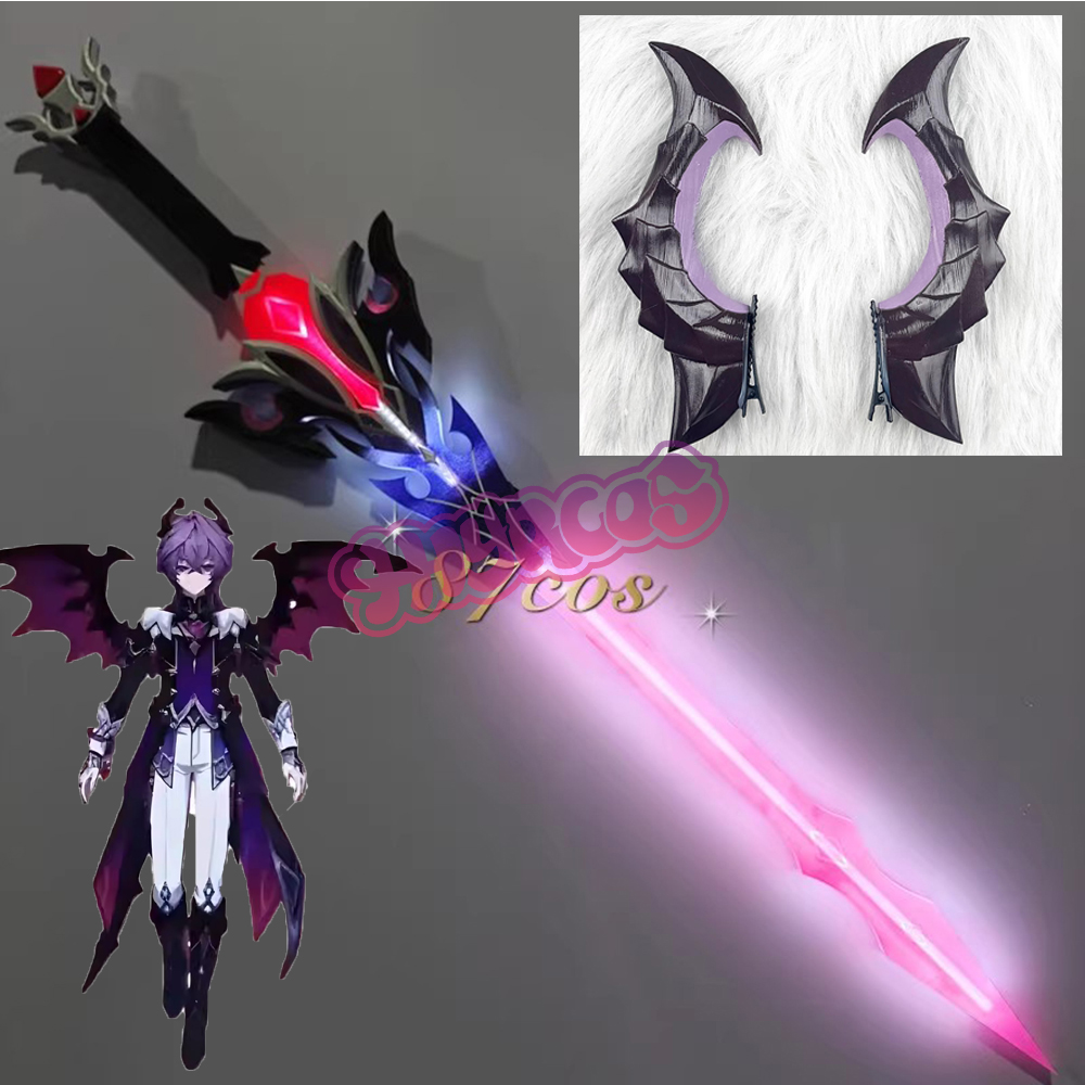 Cosplay Prop Sword - 115CM Durin Zwaard Genshin Impact Lichtgevende