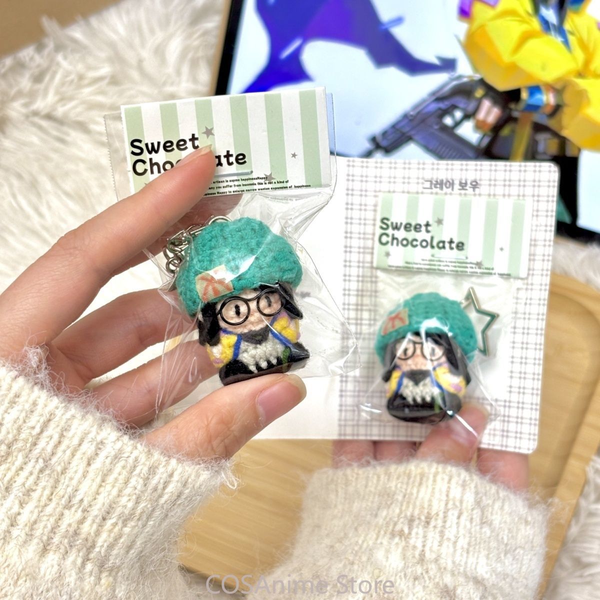 Anime Merchandise Plush Toys - VALORANT Killjoy Game Cosplay Knit Body