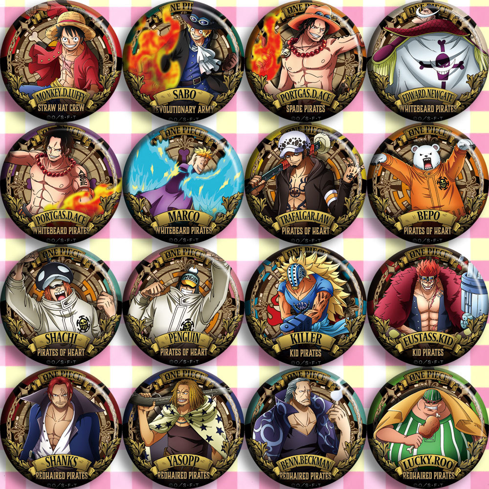 ONEPIECE Anime Badge C Stijl L - Anime Merchandise In Japanese recensie en prijs
