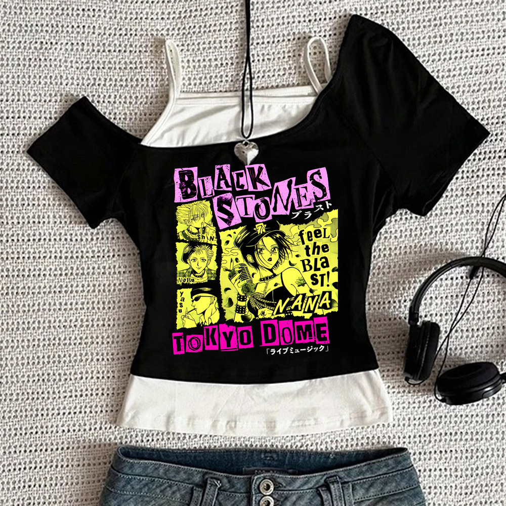 Y2k Nana Osaki Grafische T-shi - Nana Anime Merchandise recensie en prijs