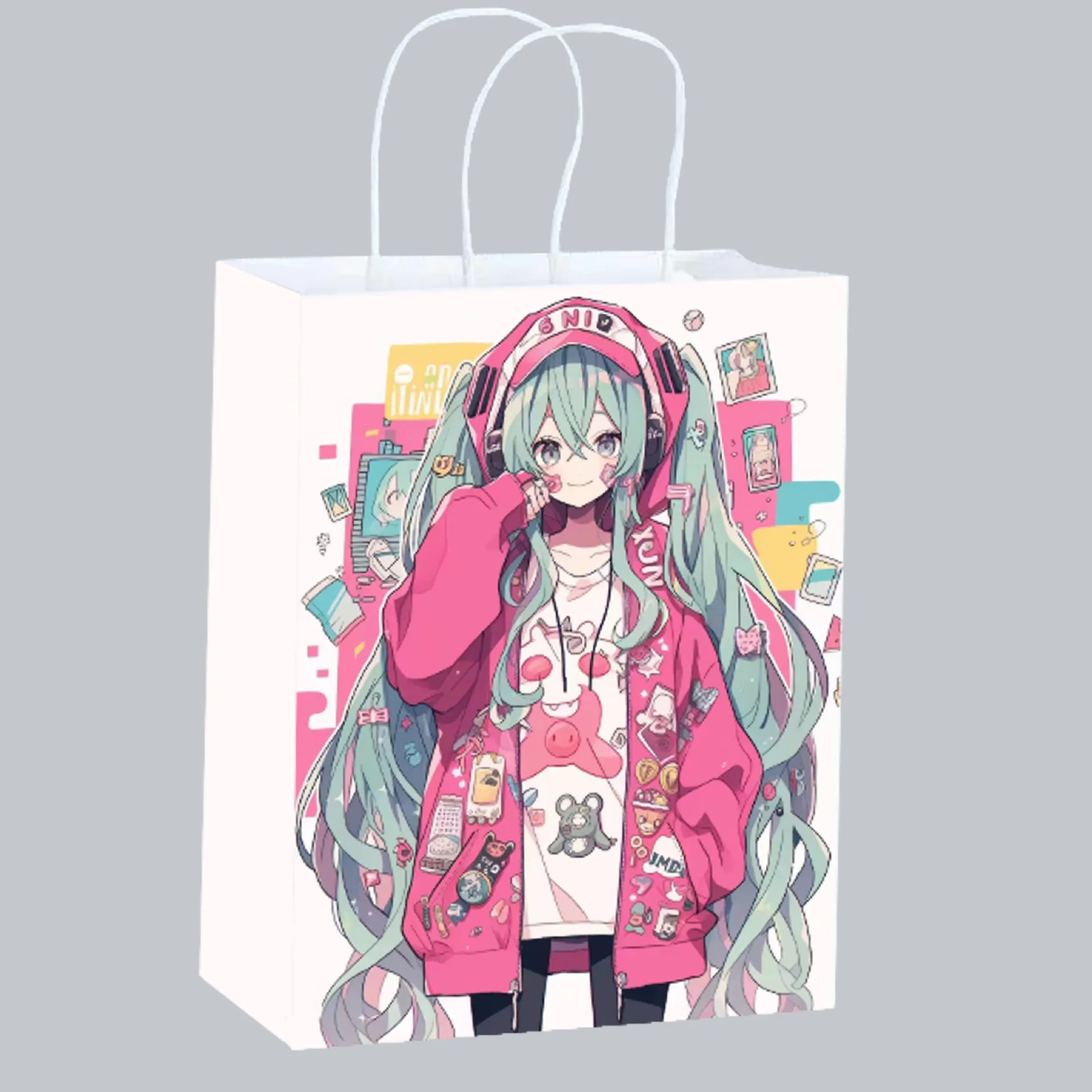 Schattige Anime Hatsune Miku p - Anime Tote Bag recensie en prijs
