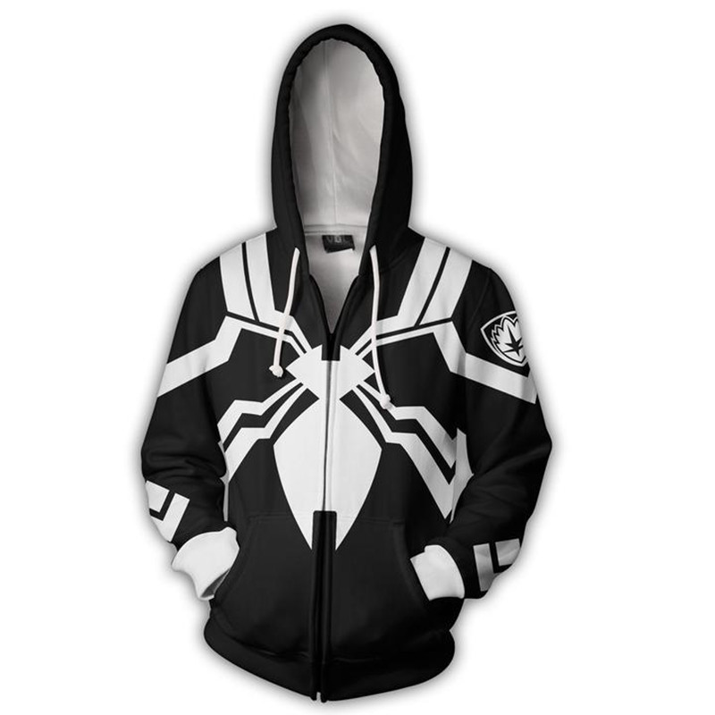 Nieuwe stijl rits 3D-geprint s - Anime Merchandise Jacket recensie en prijs
