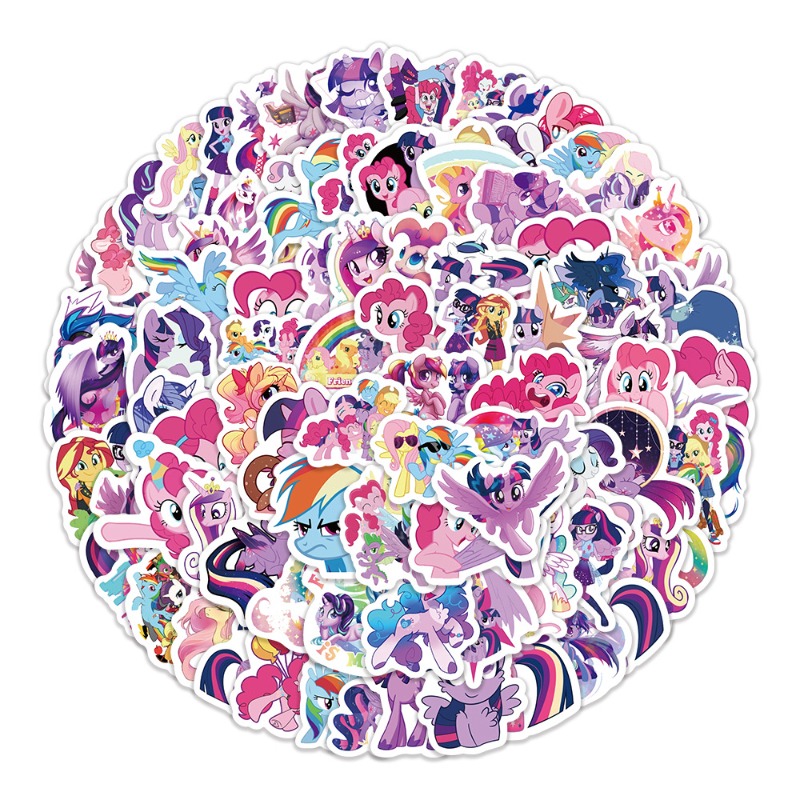 100 stuks Cartoon My Little Po - Merchandise Anime recensie en prijs