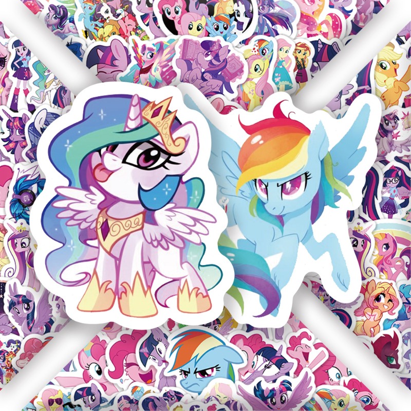 100 stuks Cartoon My Little Po - Merchandise Anime recensie en prijs