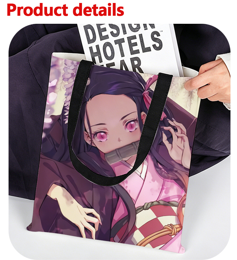 Demon Slayer Kamado Nezuko Vro - Anime Tote Bag recensie en prijs