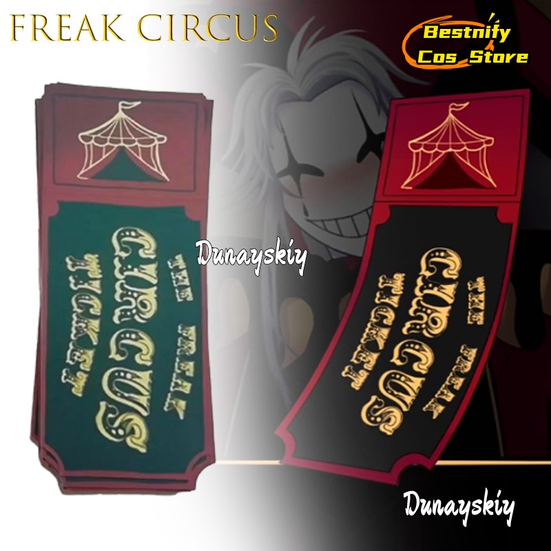 BFreak Circus Ticket Card Rood - Anime Merchandise In Japanese recensie en prijs