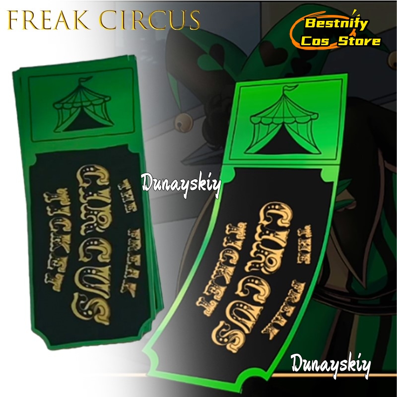 BFreak Circus Ticket Card Rood - Anime Merchandise In Japanese recensie en prijs