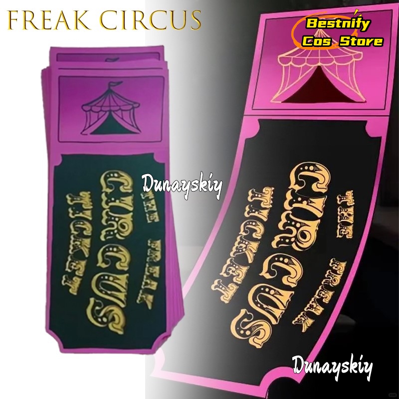 BFreak Circus Ticket Card Rood - Anime Merchandise In Japanese recensie en prijs