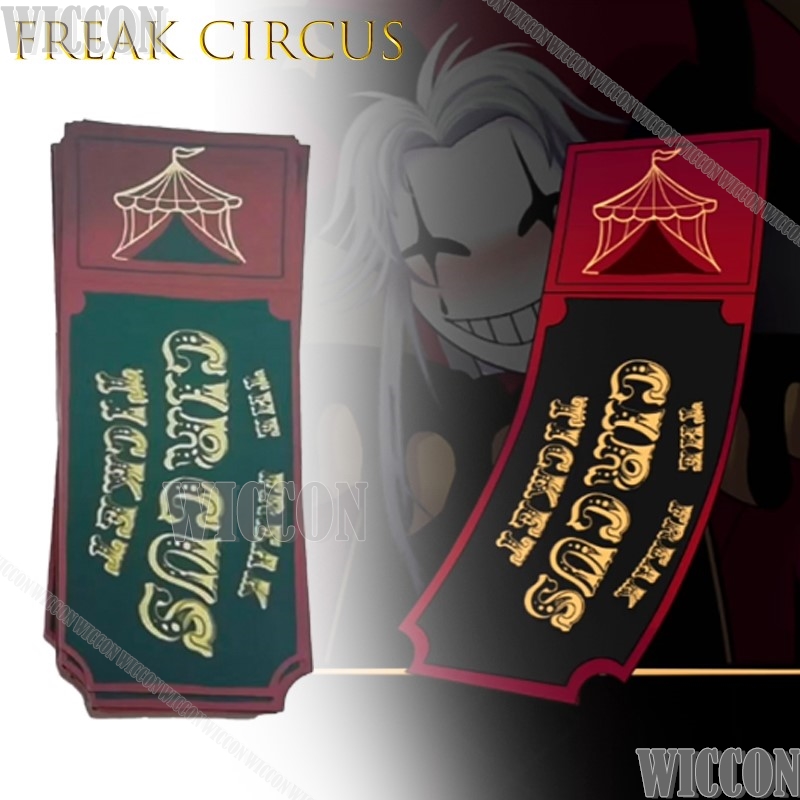 Freak Circus Ticket Card Rood  - Anime Merchandise In Japanese recensie en prijs