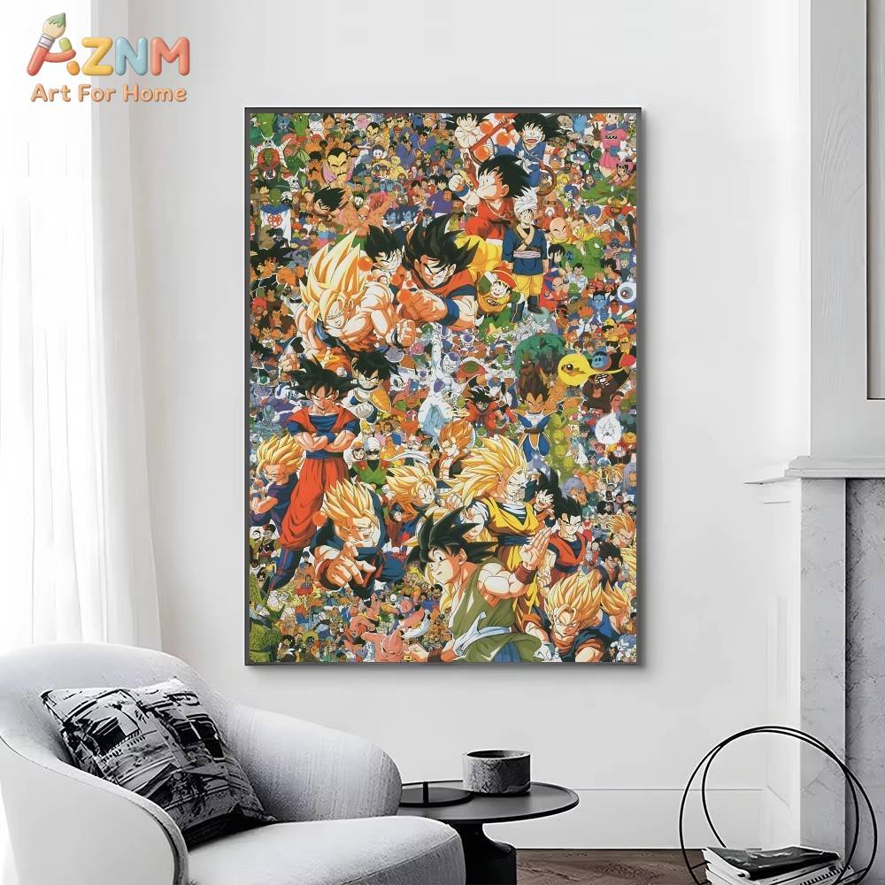 AZNM Dragon Ball Z Unframed Ca - Anime Merchandise Posters recensie en prijs