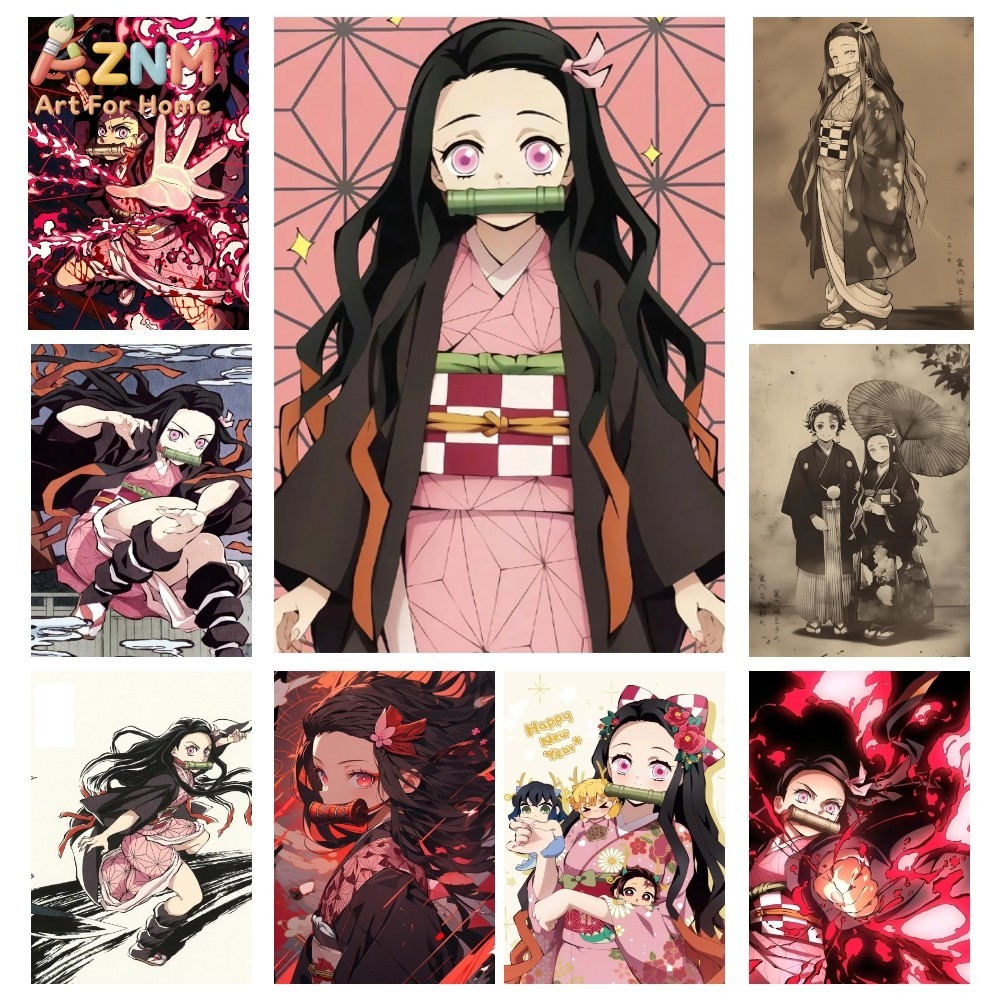 AZNM Demon Slayer Kamado Nezuk - Anime Merchandise Posters recensie en prijs