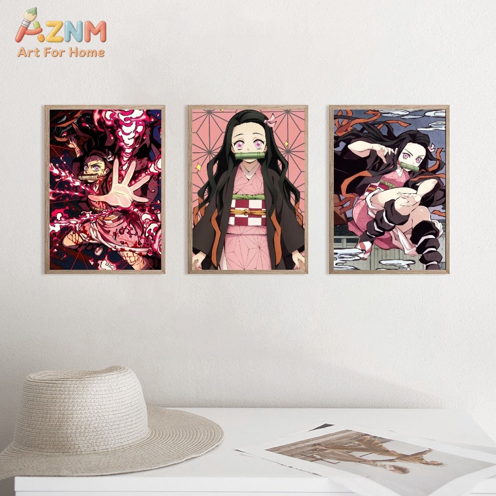 AZNM Demon Slayer Kamado Nezuk - Anime Merchandise Posters recensie en prijs