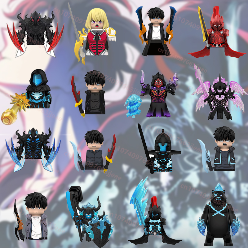 NIEUWE 6/8/16pcs Solo Leveling - Anime Merchandise Solo Leveling recensie en prijs
