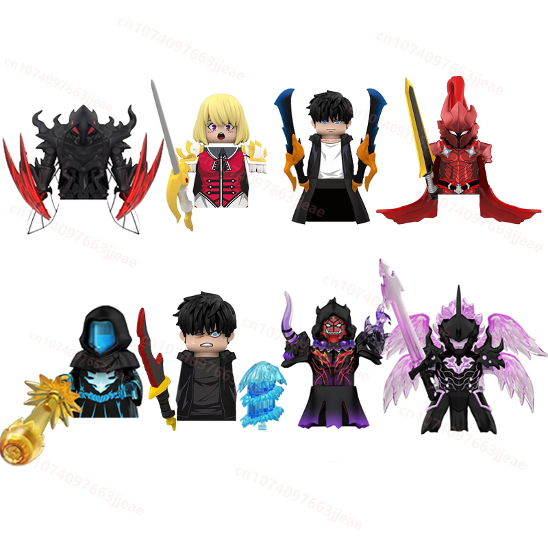 NIEUWE 6/8/16pcs Solo Leveling - Anime Merchandise Solo Leveling recensie en prijs